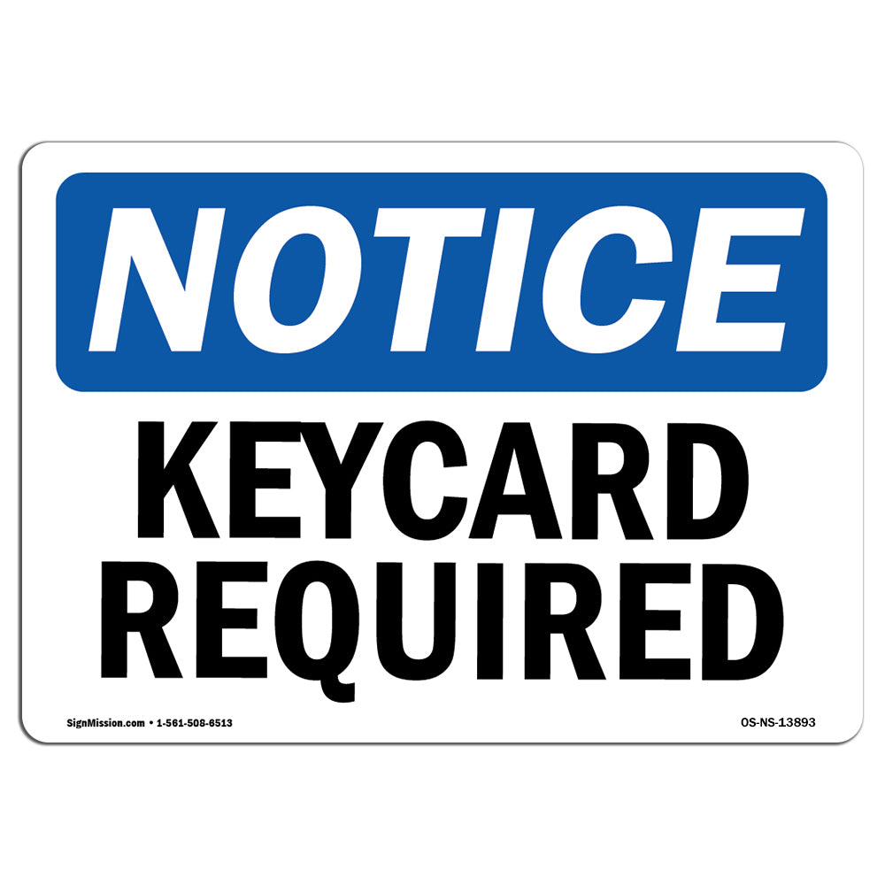 Keycard Required