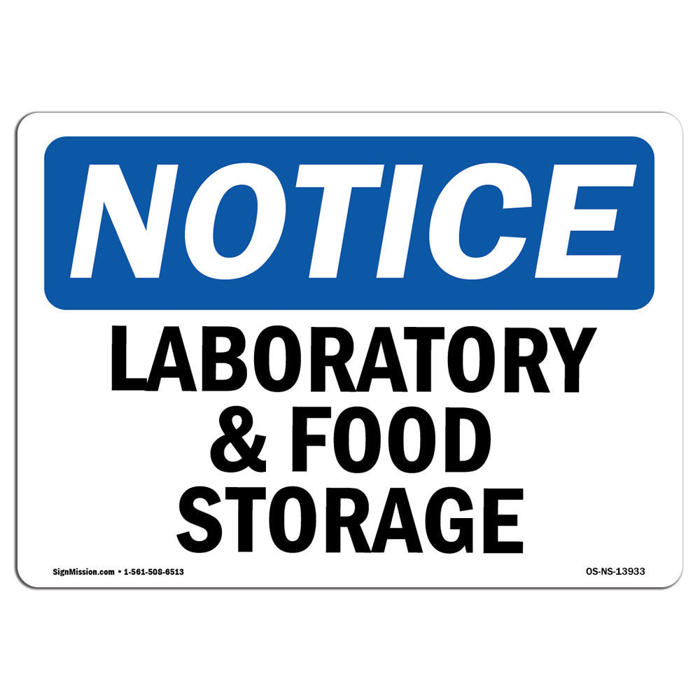 Laboratory And Food Storage