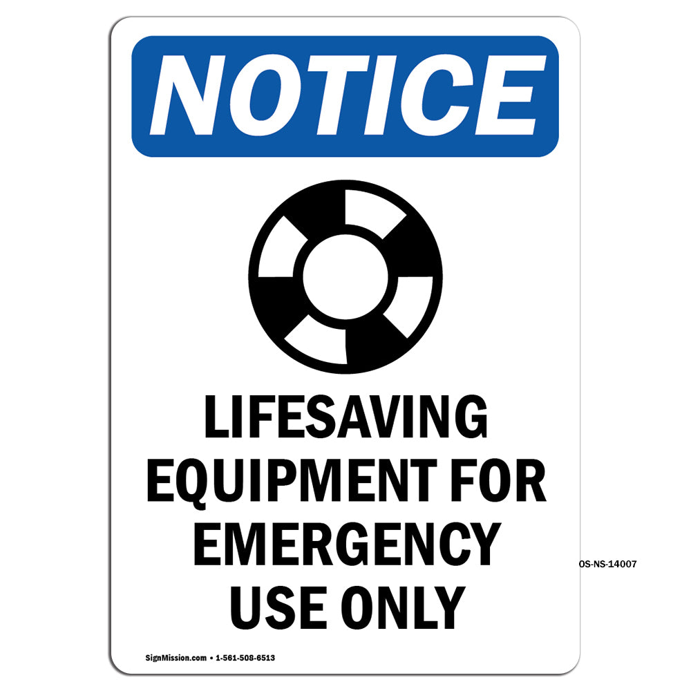 Lifesaving Equipment For Emergency