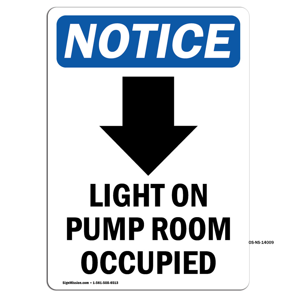 Light On Pump Room Occupied