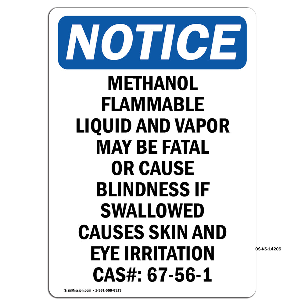Methanol Flammable Liquid And