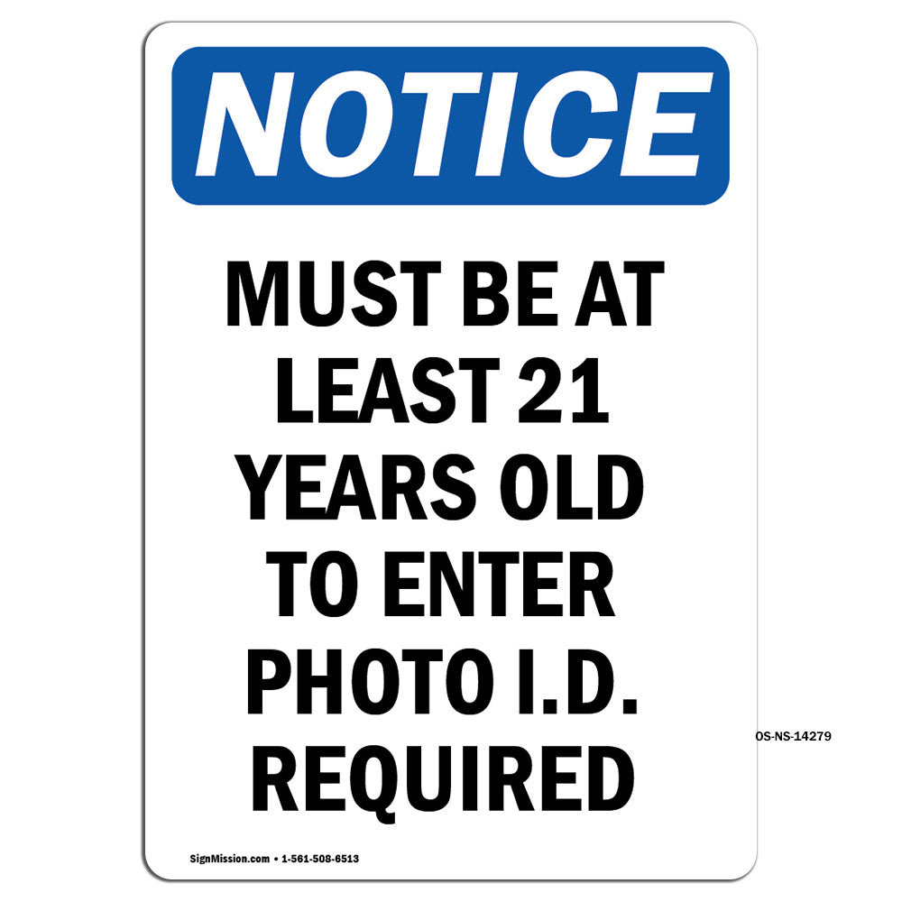 Must Be At Least 21 Years Old