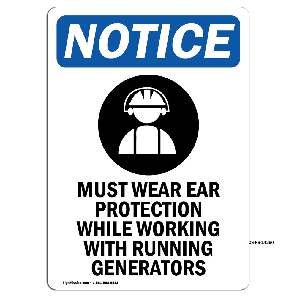 Must Wear Ear Protection