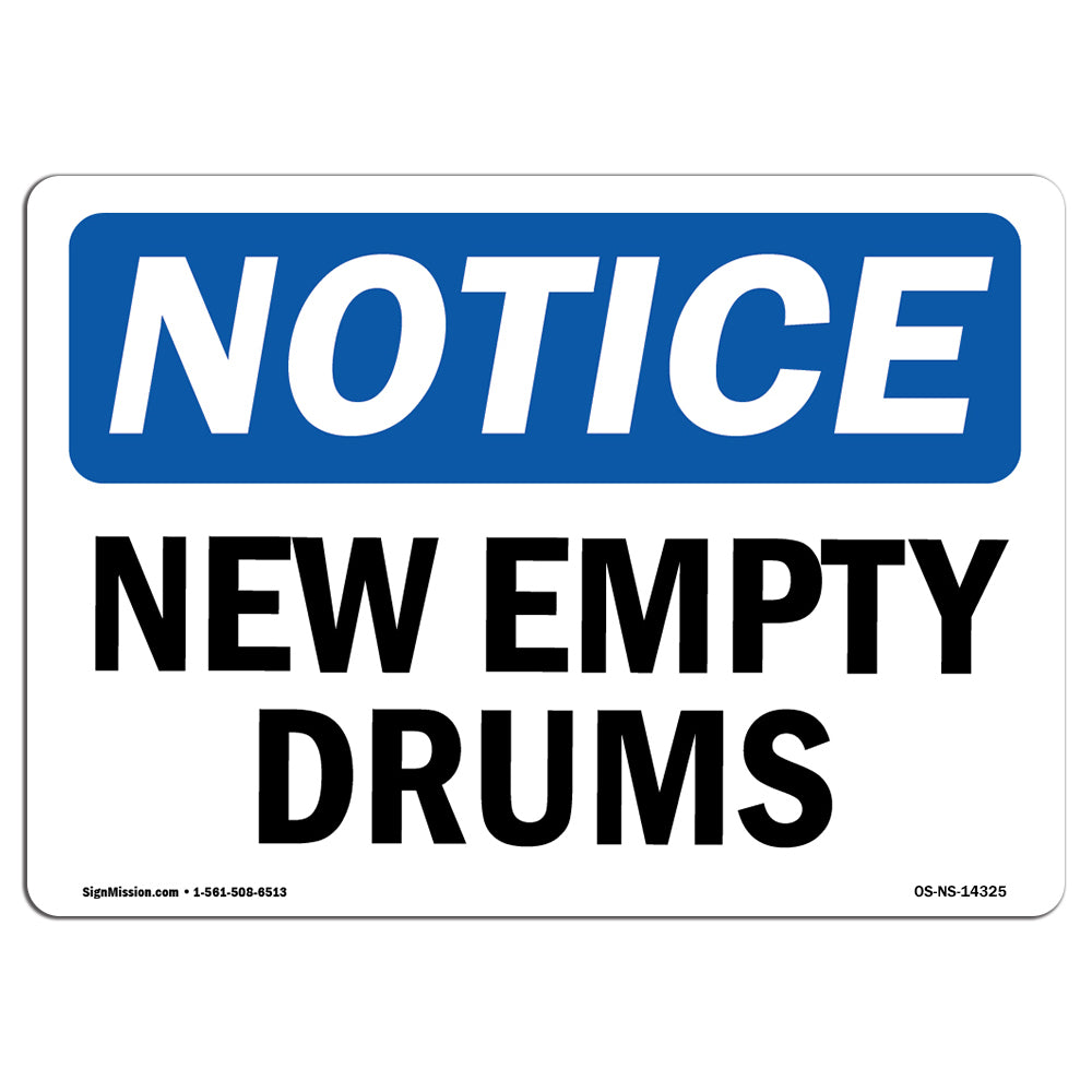 New Empty Drums