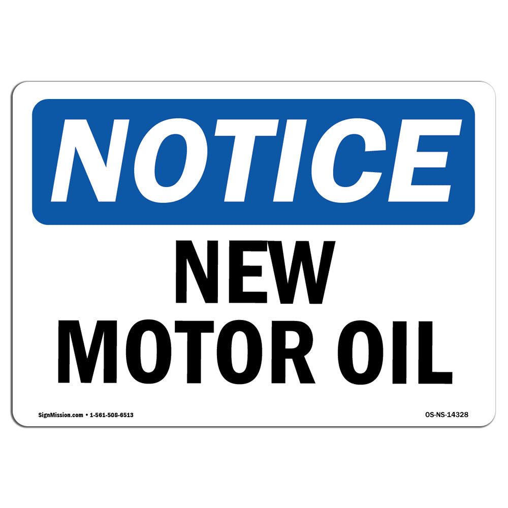 New Motor Oil