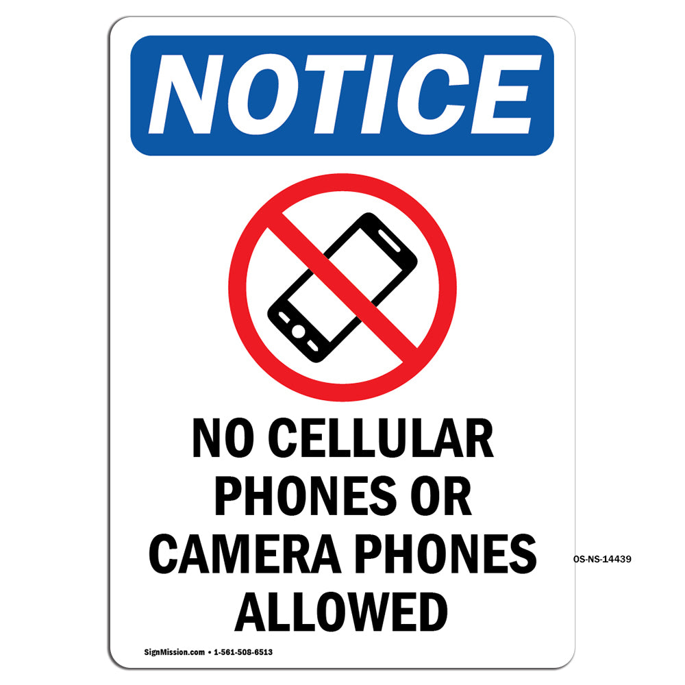 No Cellular Phones Or Camera