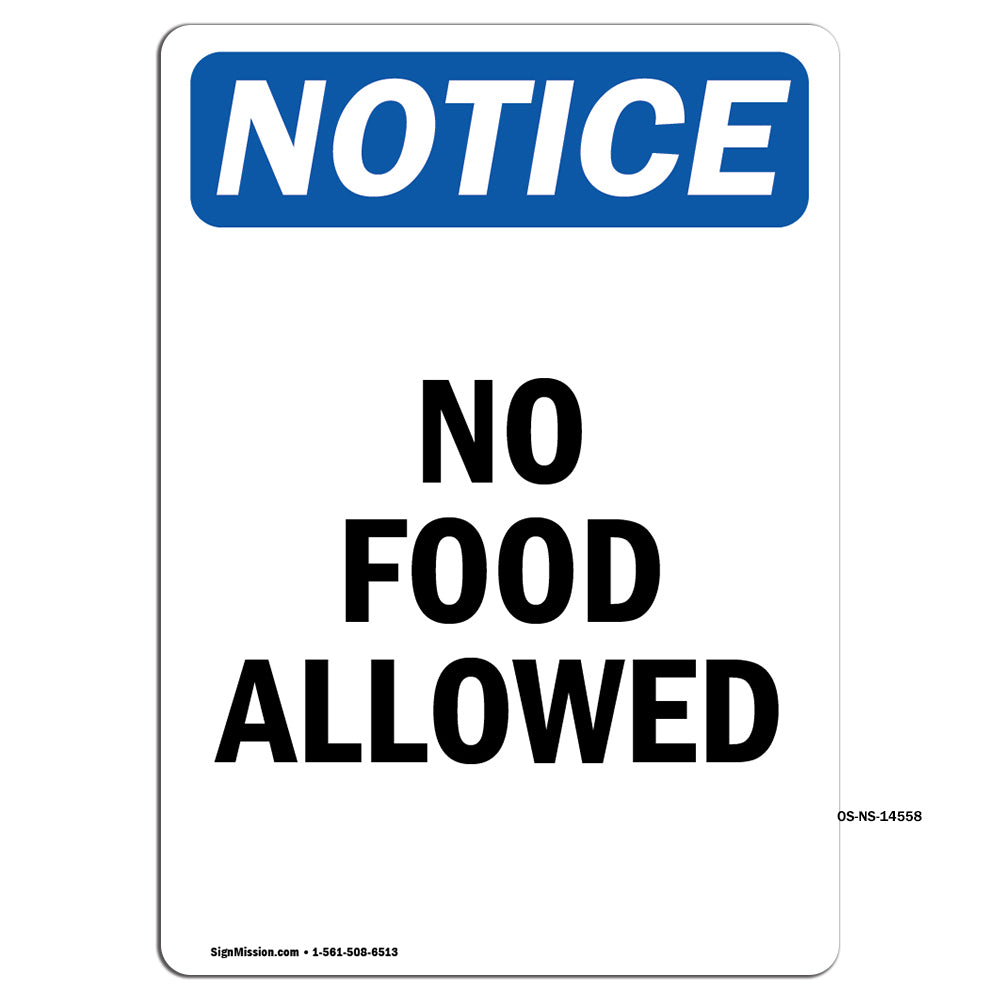 No Food Allowed