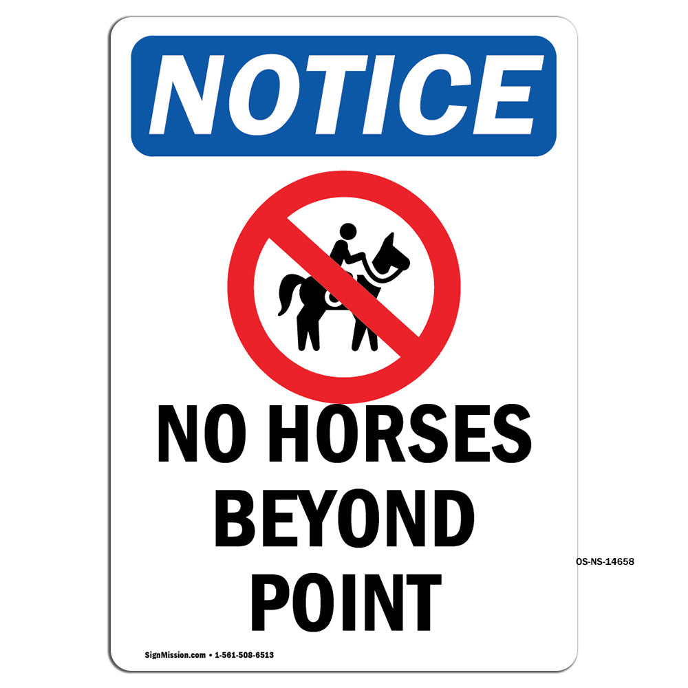 No Horses Beyond This Point