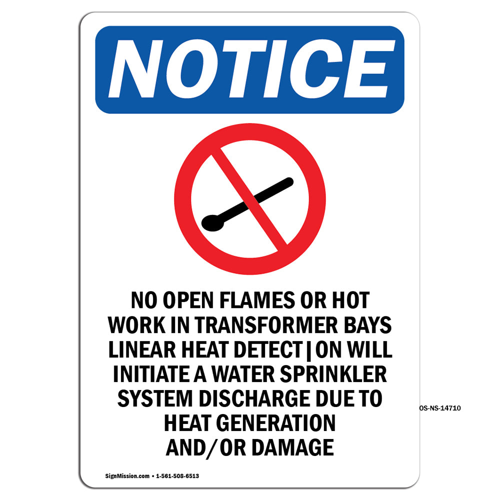 No Open Flames Or Hot Work In