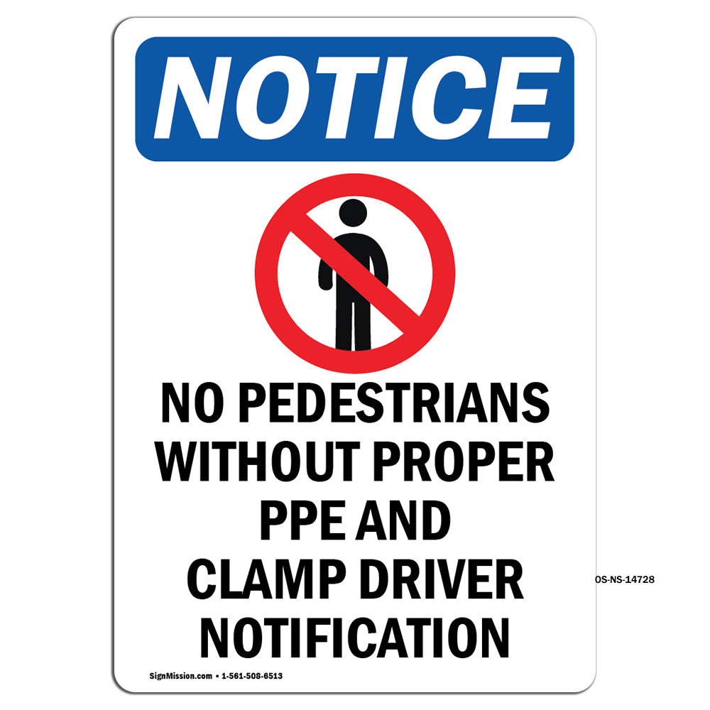 No Pedestrians Without Proper