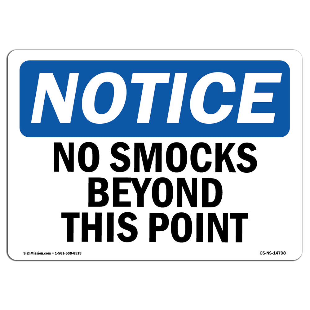 No Smocks Beyond This Point