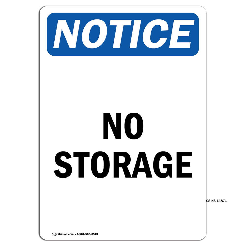 No Storage