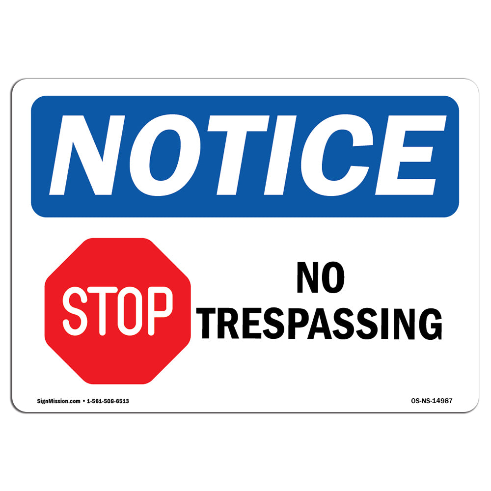 No Trespassing