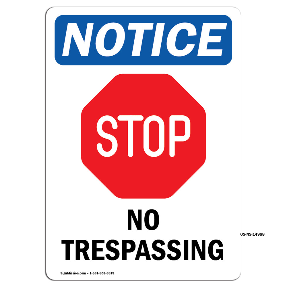 No Trespassing