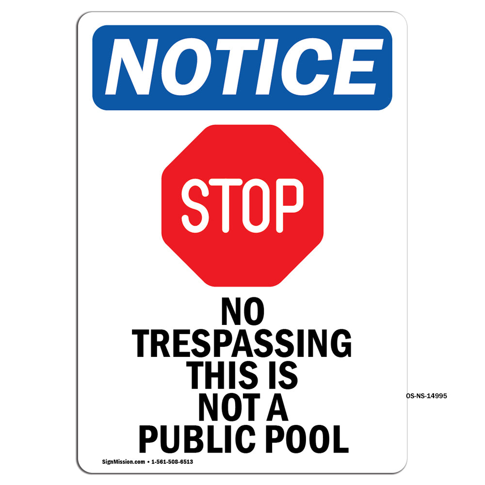 No Trespassing This Is Not A