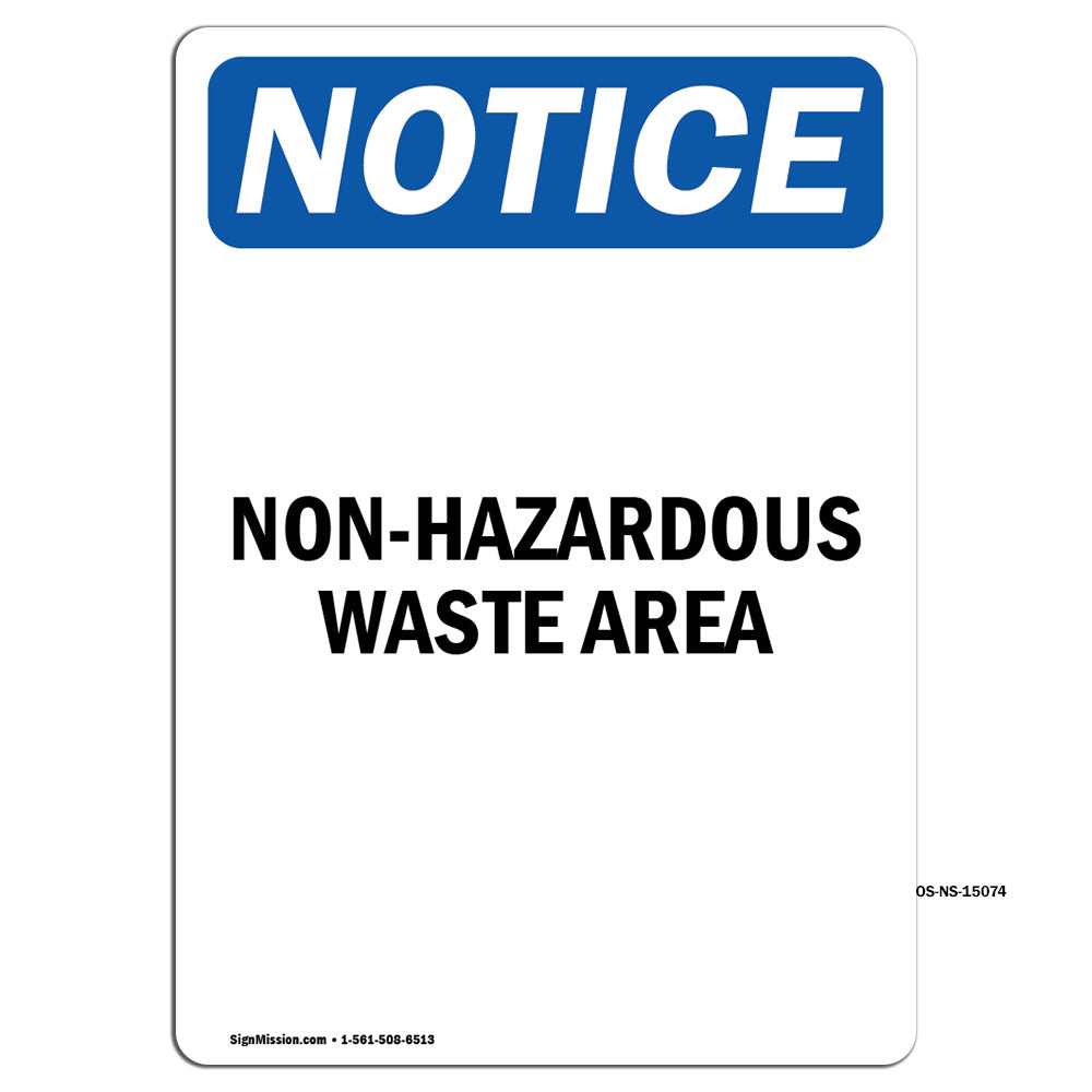 Non-Hazardous Waste Area