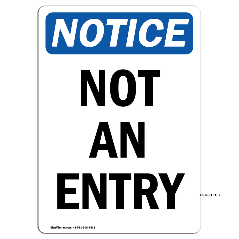 Not An Entry