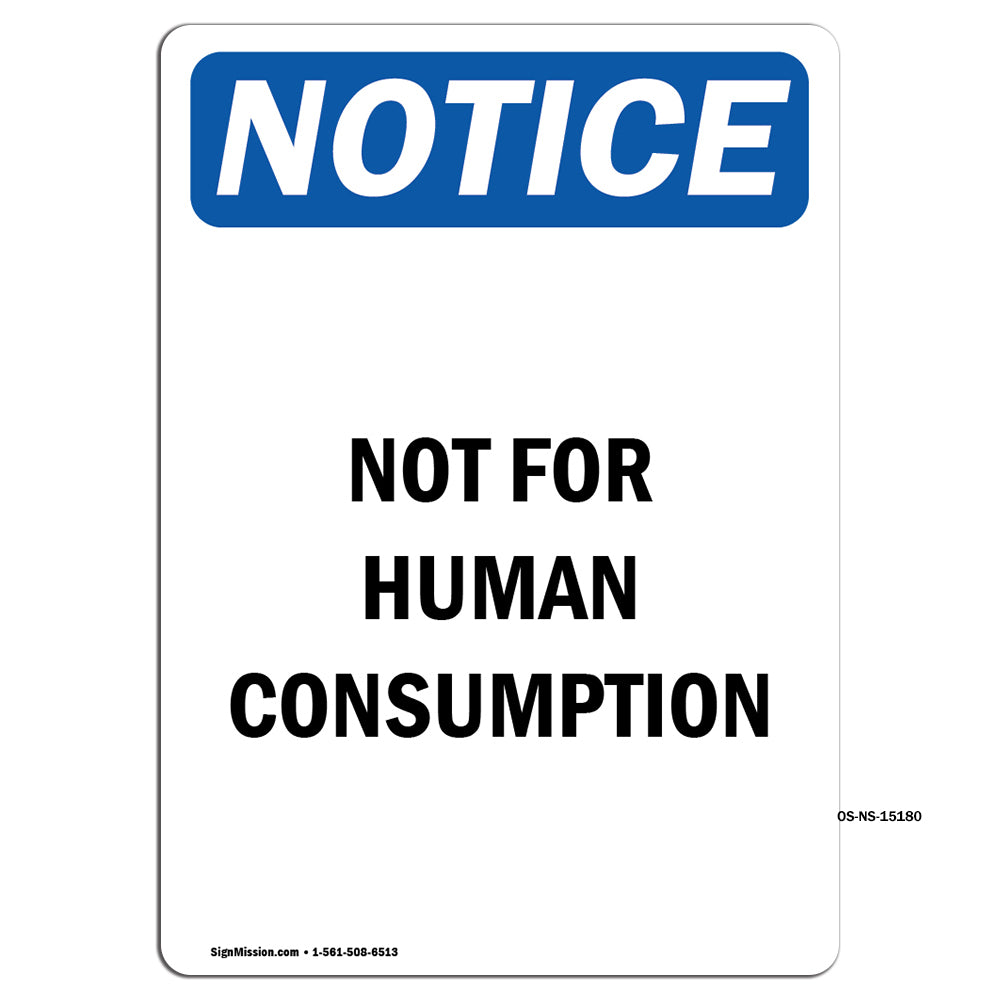 Not For Human Consumption