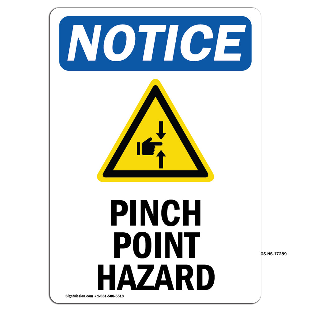 Pinch Point Hazard
