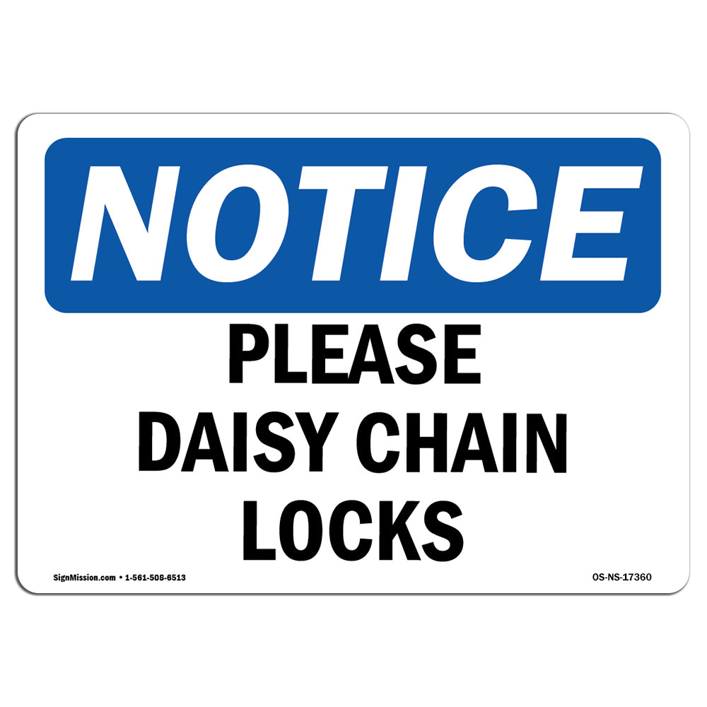 Please Daisy Chain Locks
