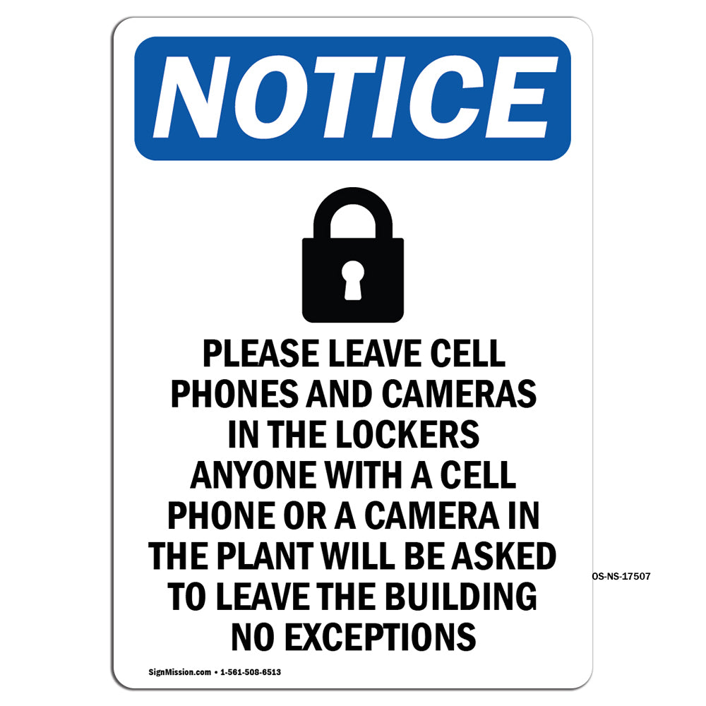 Please Leave Cell Phones And