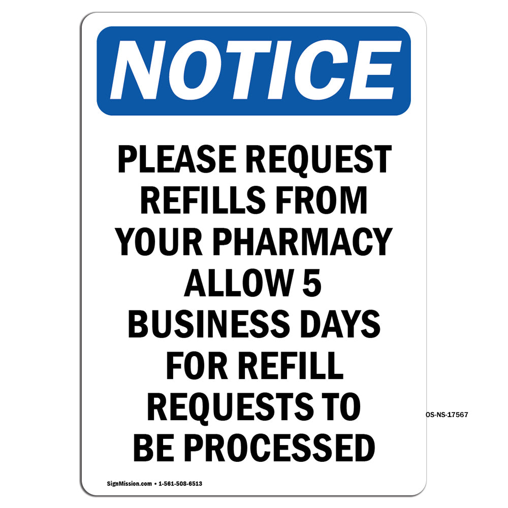 Please Request Refills From Your Pharmacy