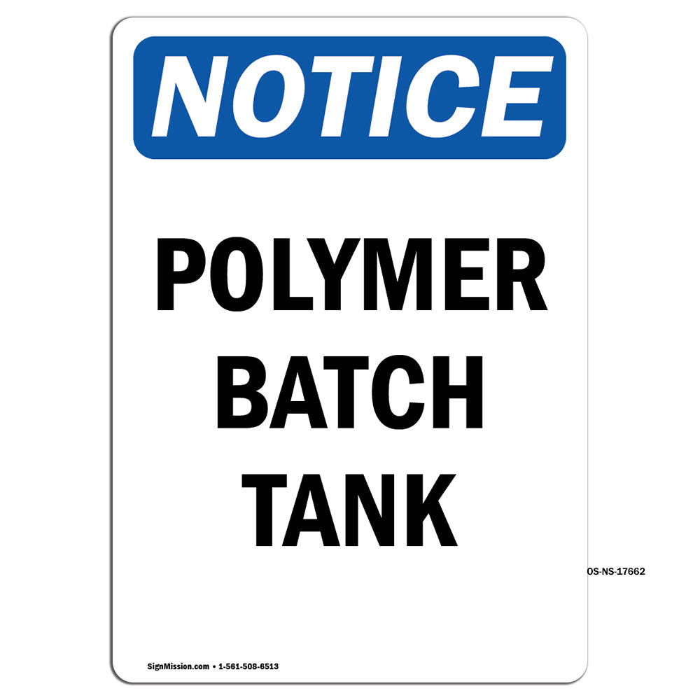 Polymer Batch Tank