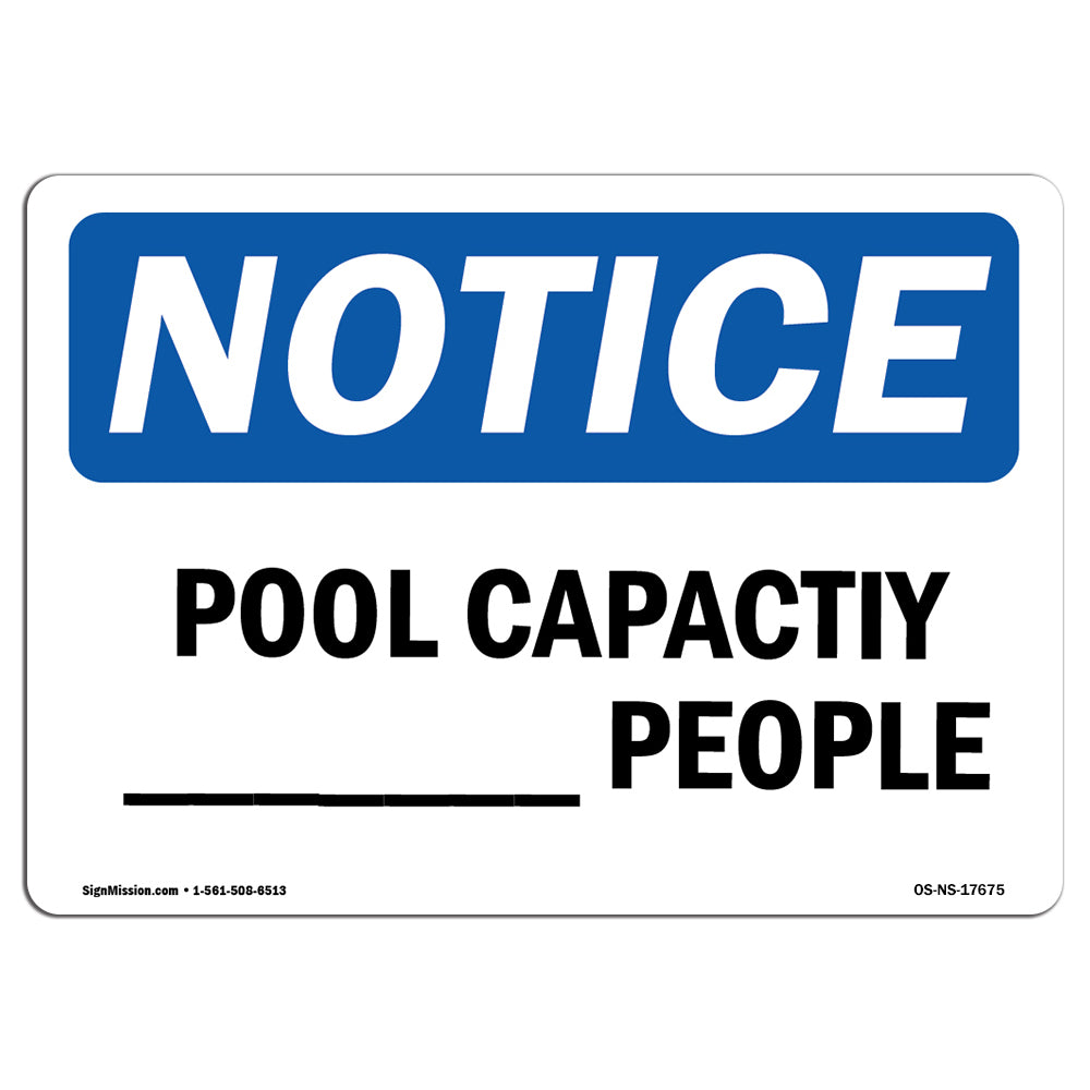 Pool Capacity ____ People