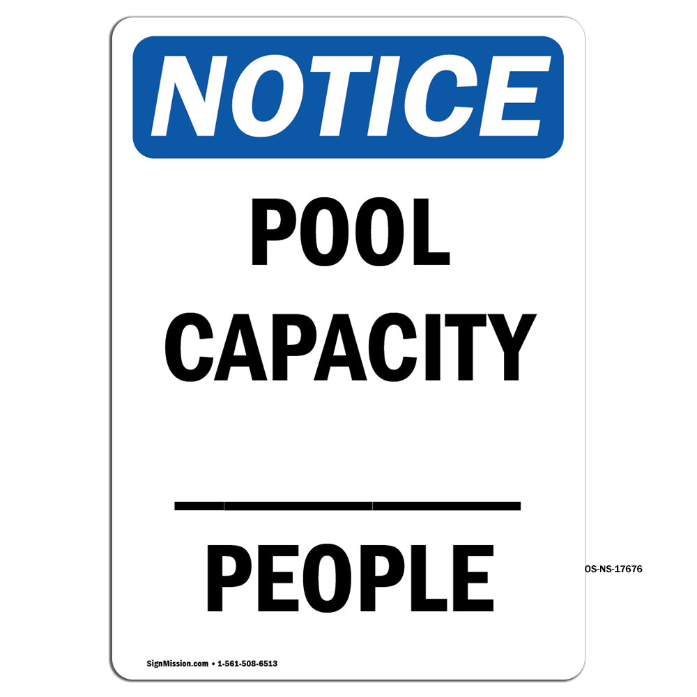 Pool Capacity ____ People