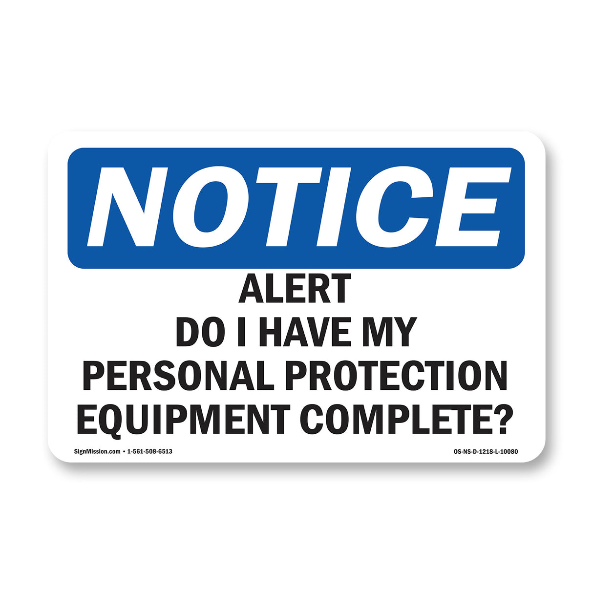Alert Do I Have My Personal Protection Equipment