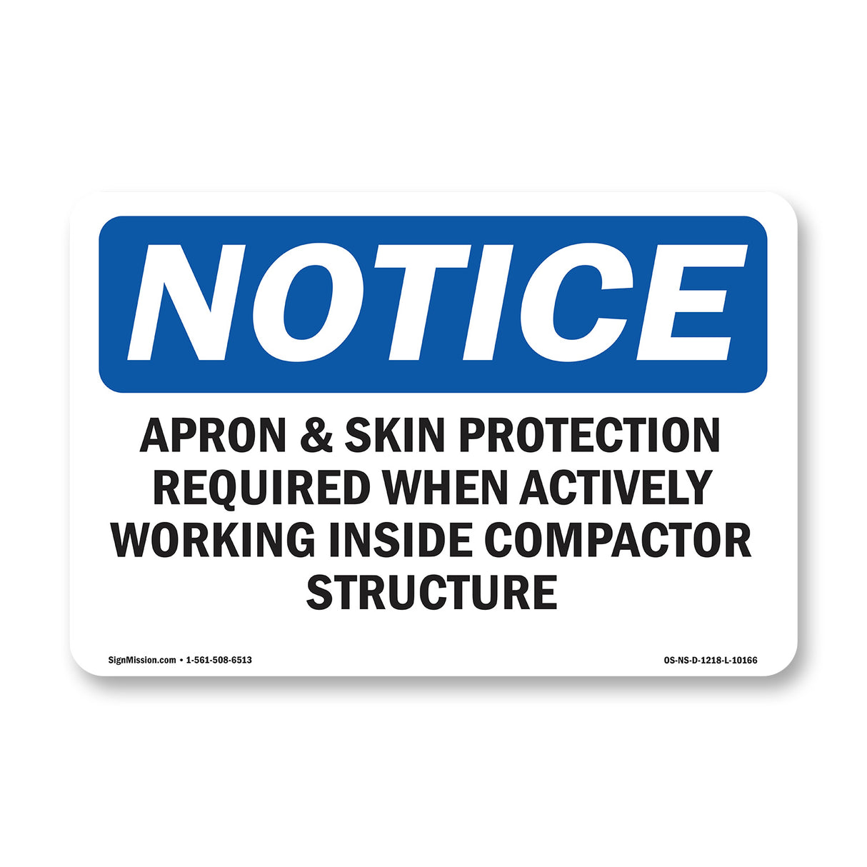 Apron & Skin Protection Required