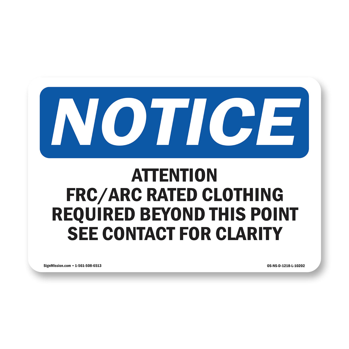 Attention Frc Arc Rated Clothing Required