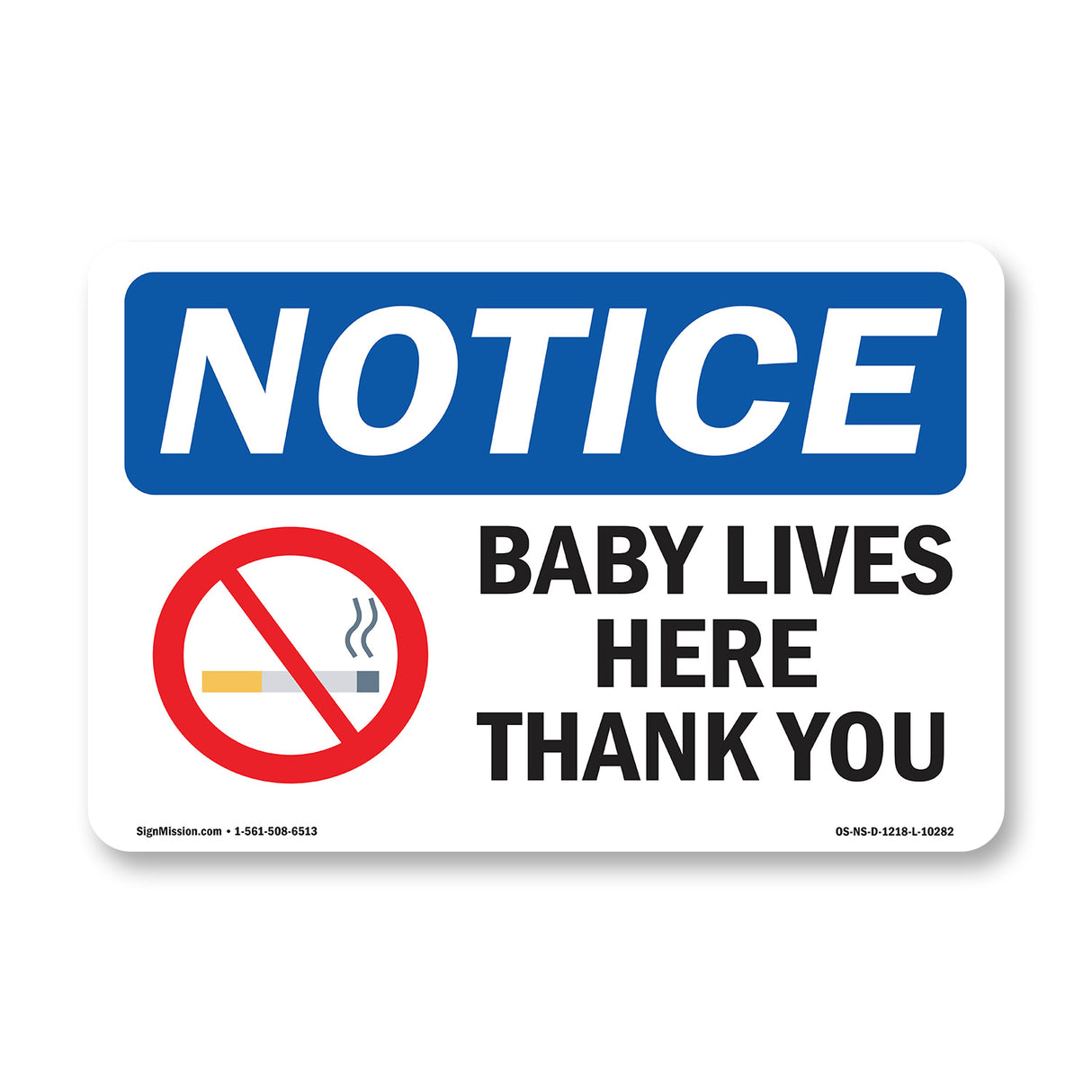 Baby Lives Here Thank You