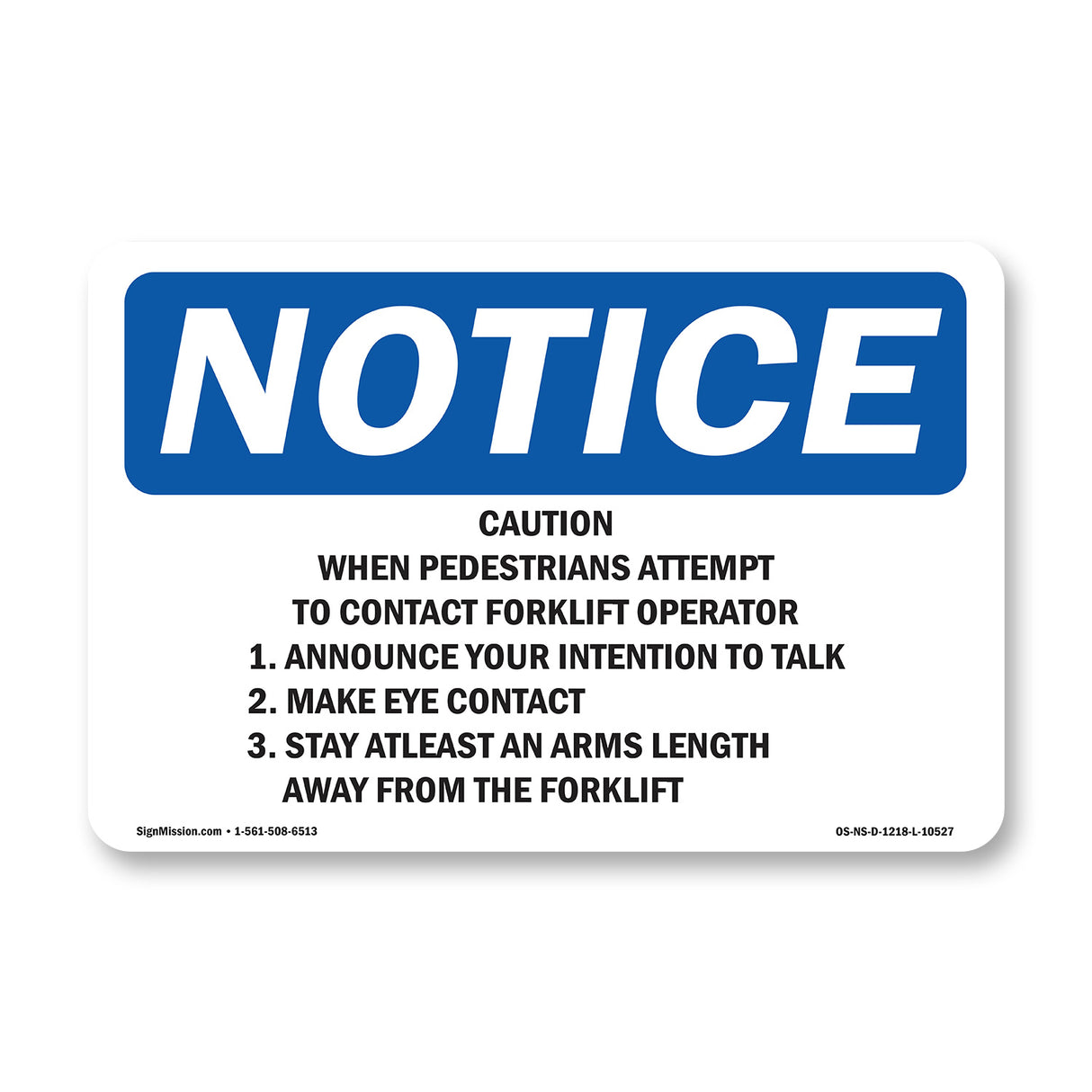 Caution When Pedestrians Attempt