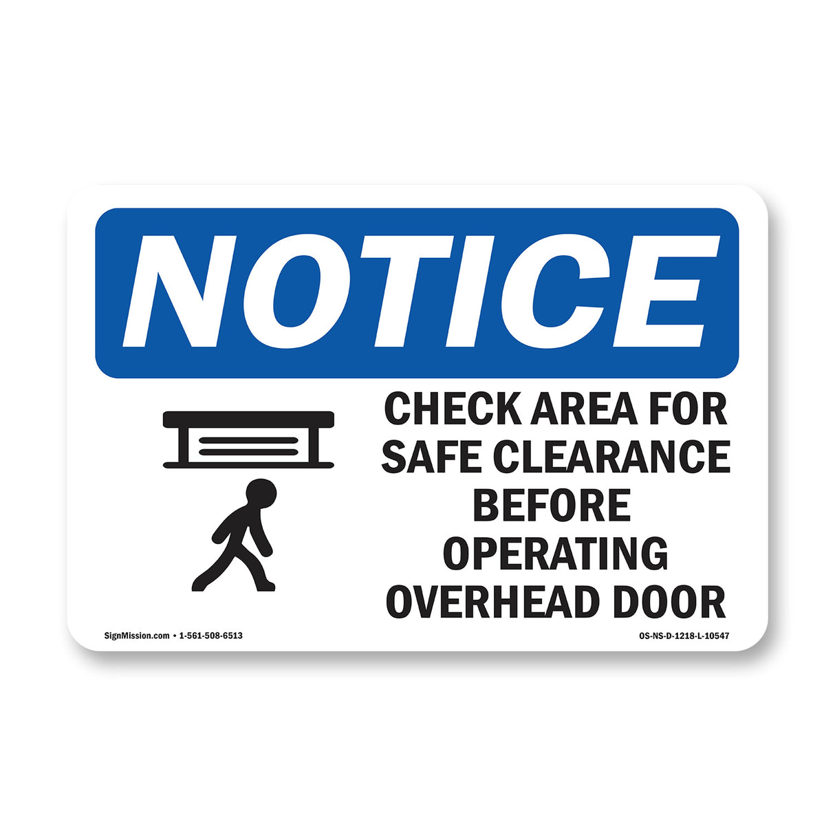 Check Area For Safe Clearance