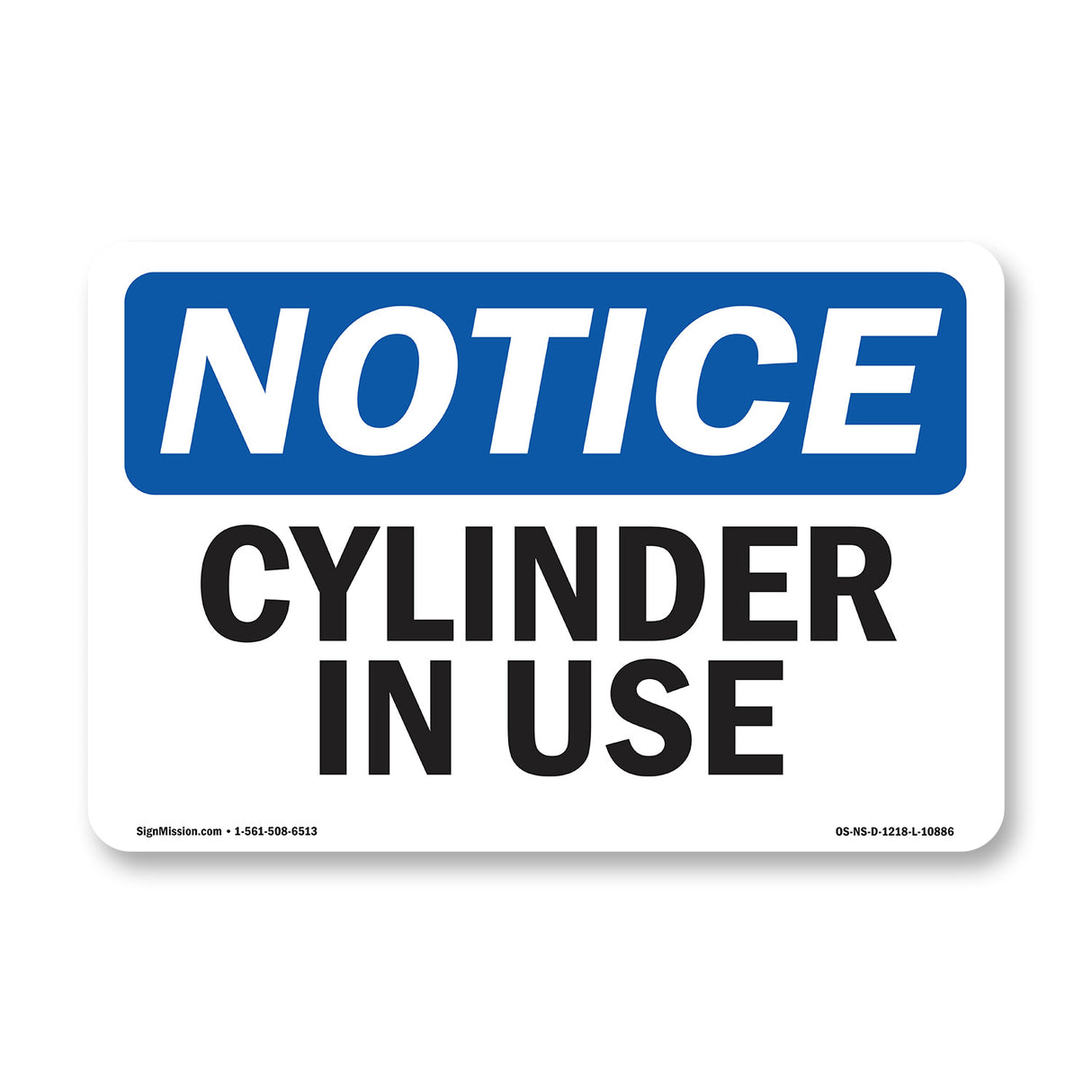 Cylinder In Use