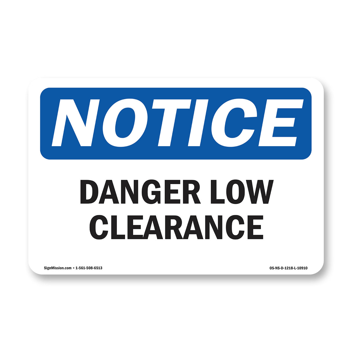 Danger Low Clearance