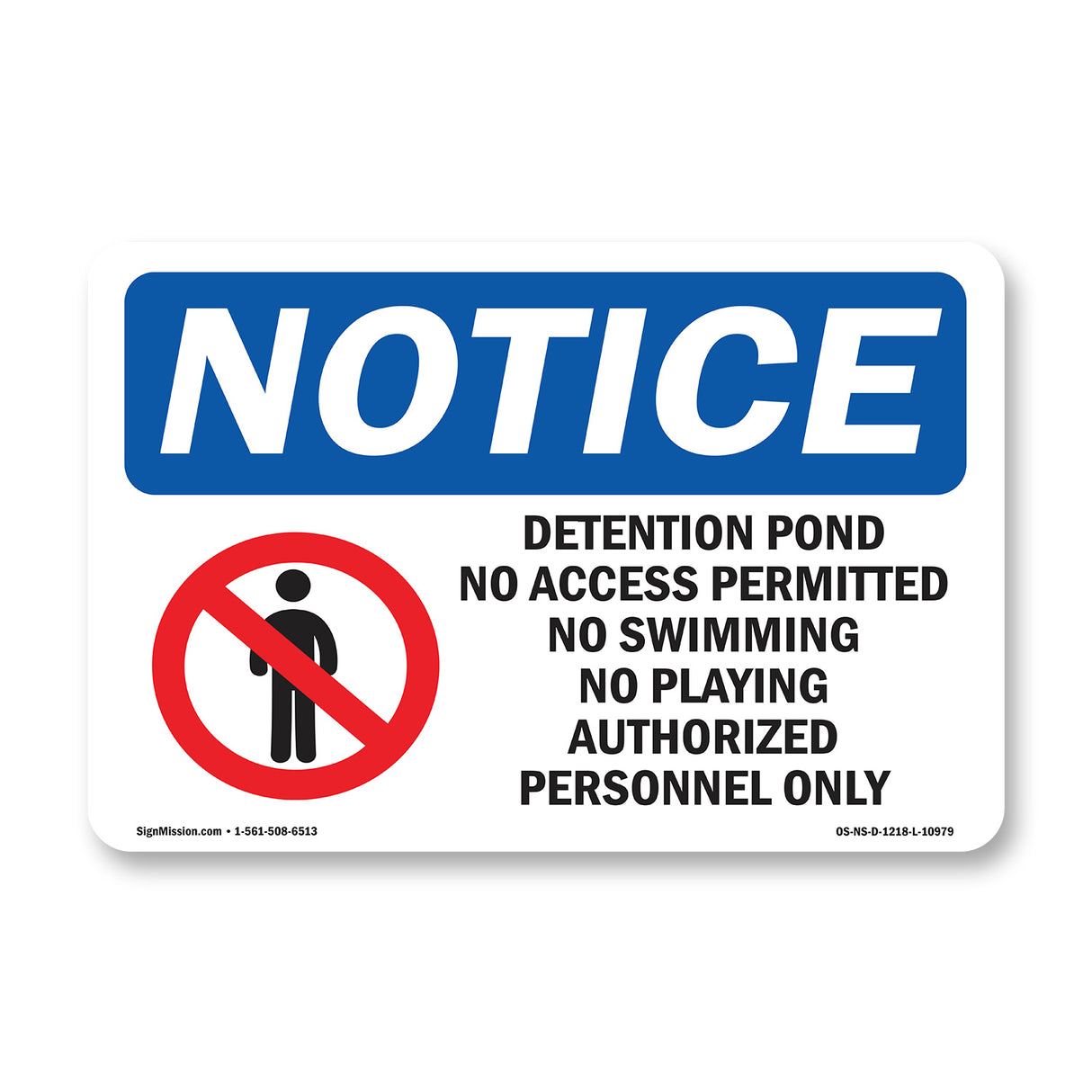 Detention Pond No Access Permitted