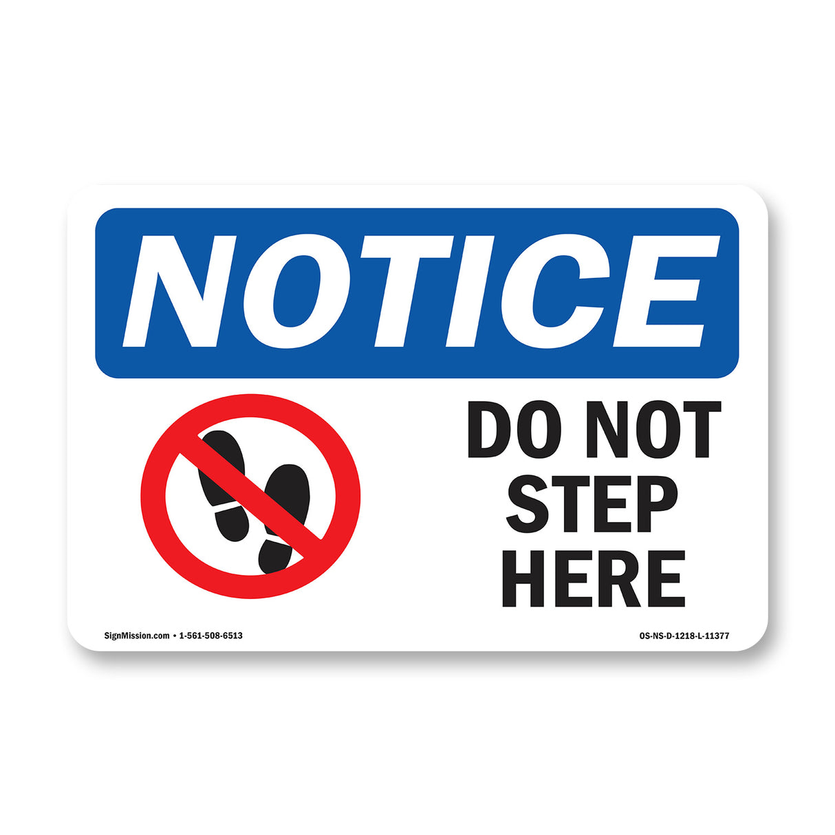 Do Not Step Here