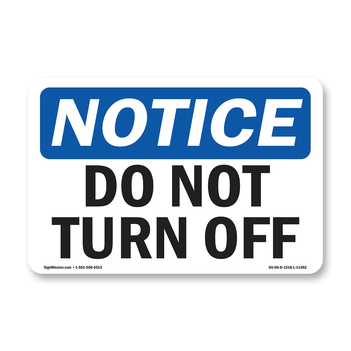 Do Not Turn Off