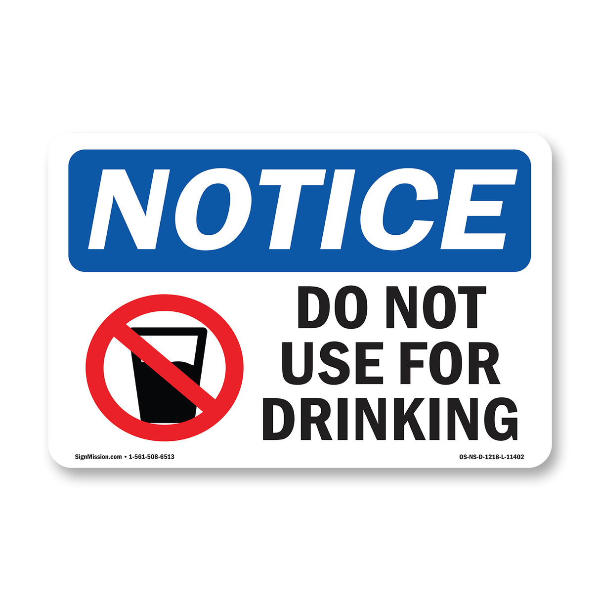 Do Not Use For Drinking