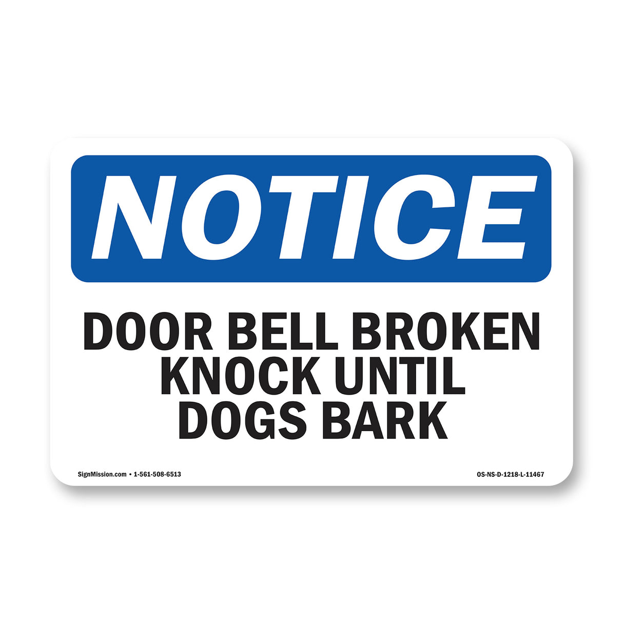 Door Bell Broken Knock Until Dogs Bark