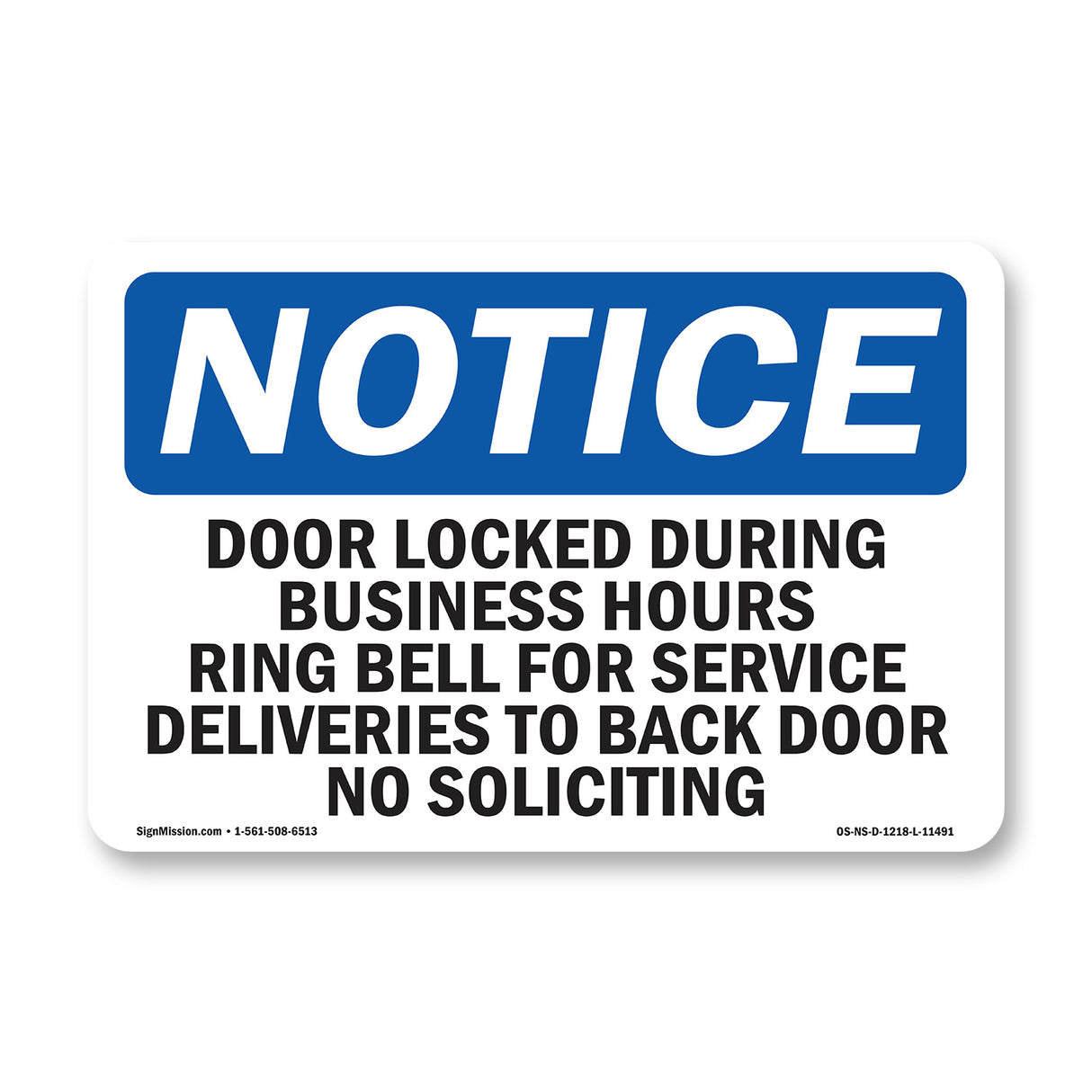 Door Locked During Business Hours Ring Bell