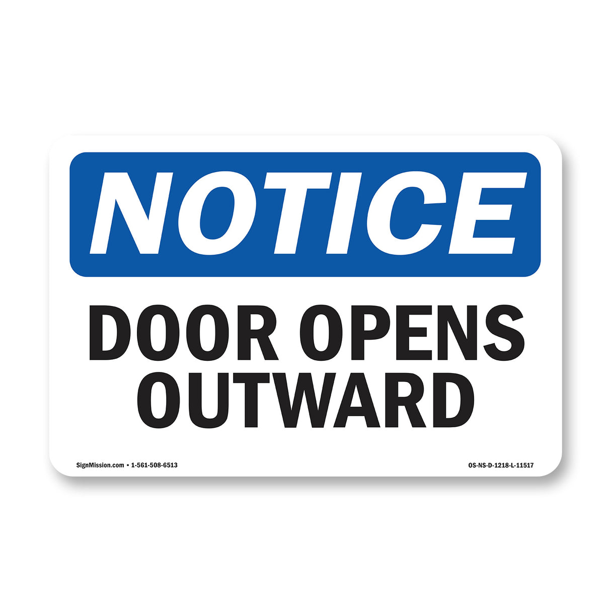 Door Opens Outward