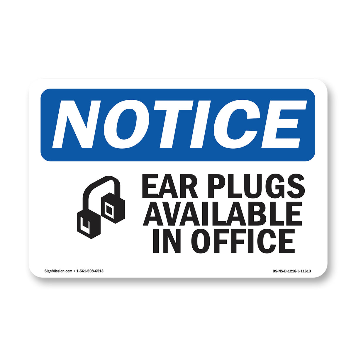 Ear Plugs Available In Office