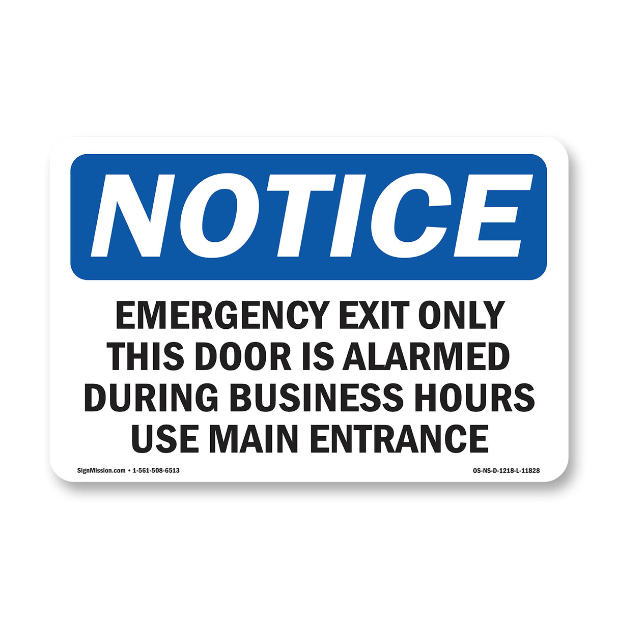 Emergency Exit Only This Door Is Alarmed