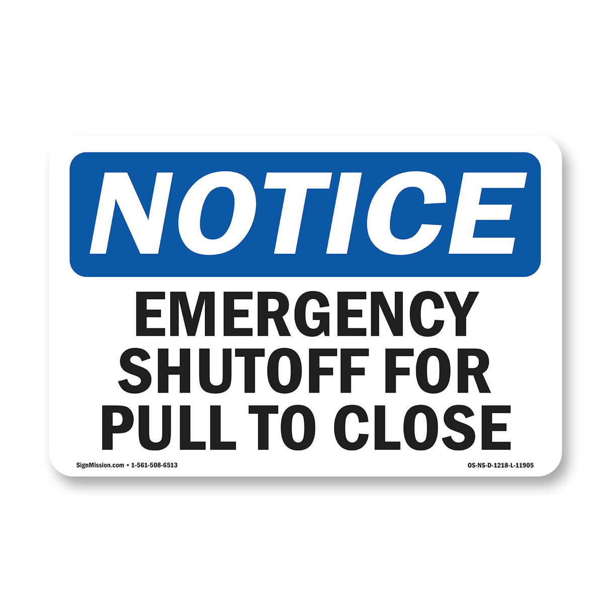 Emergency Shutoff Pull To Close