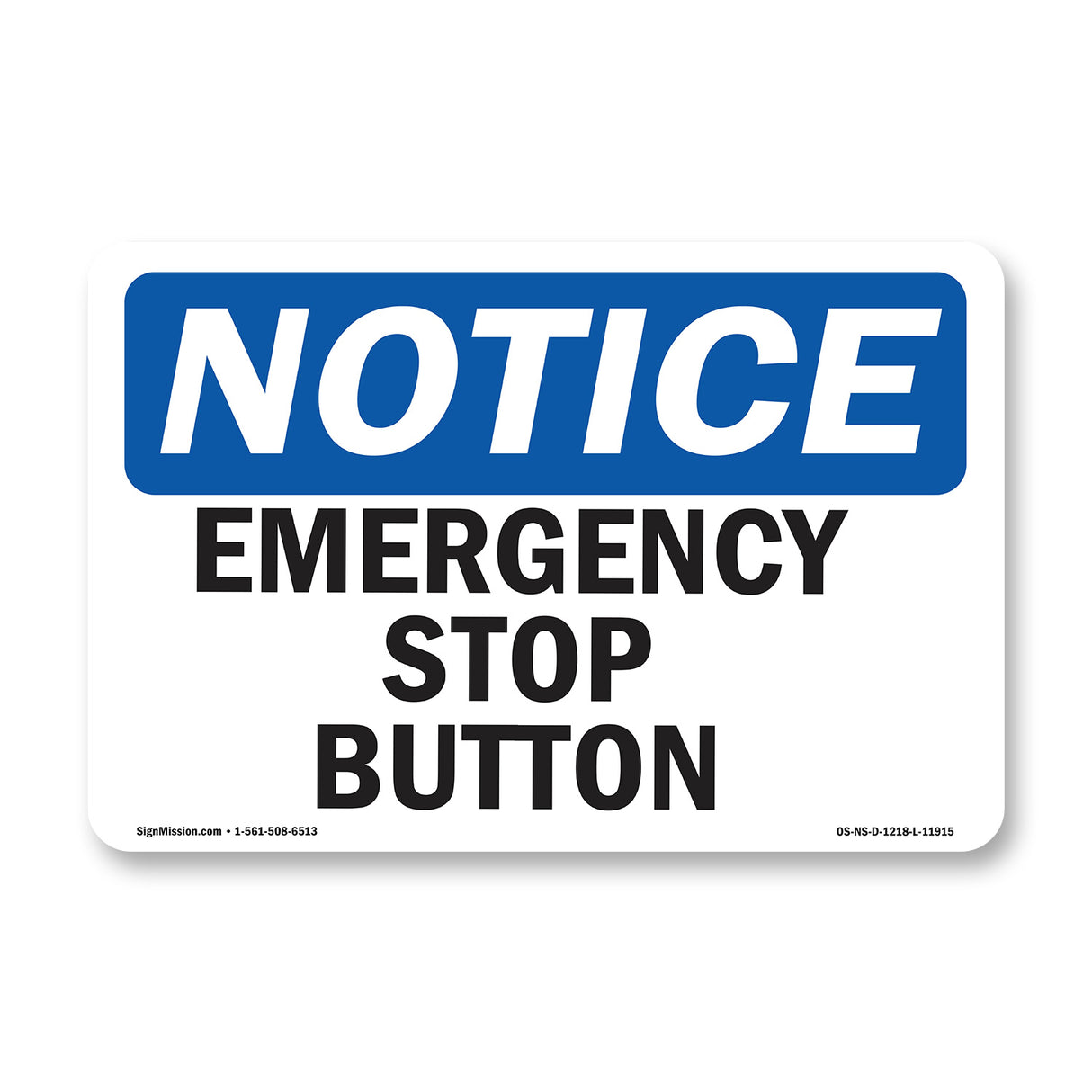 Emergency Stop Button