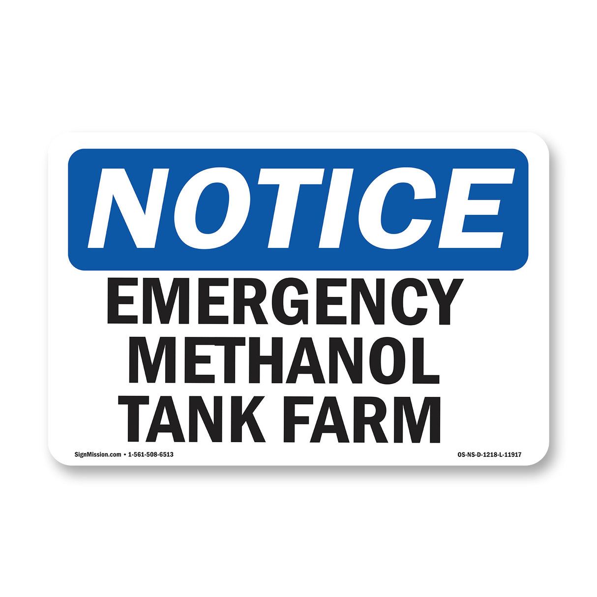 Emergency Stop Methanol Tank Farm