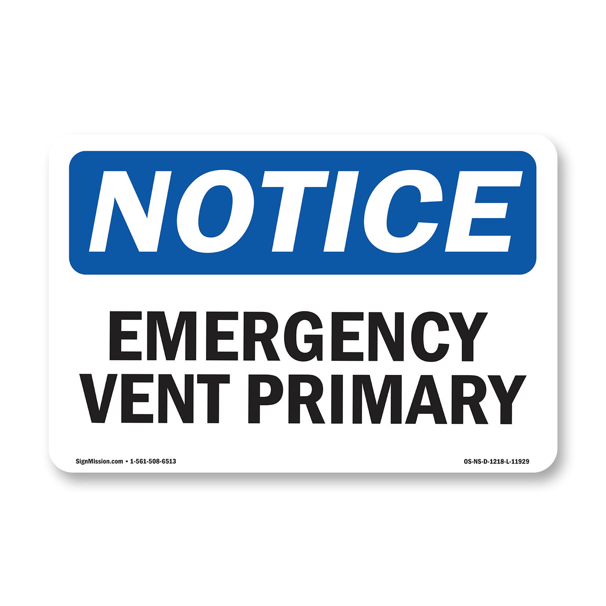 Emergency Vent Primary